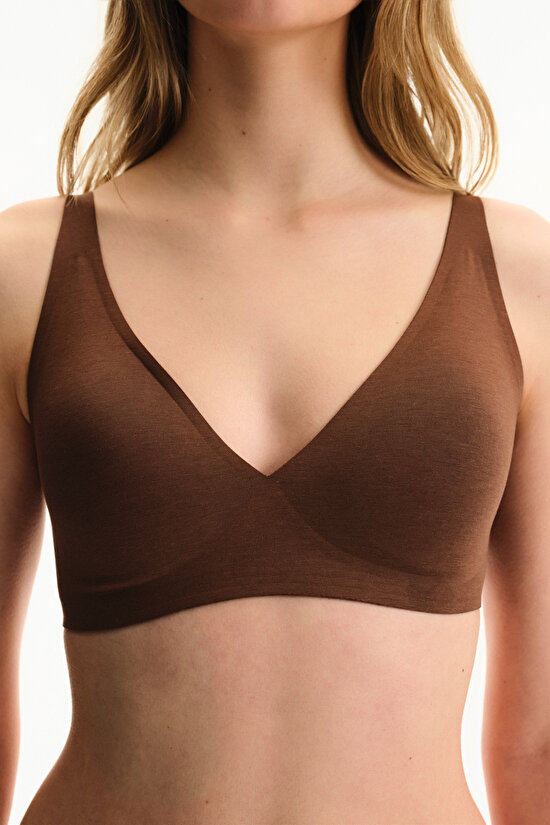 Brown 24 Hours Decollete Bra - 2