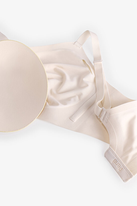 Ecru Invisible Form Bra - 2