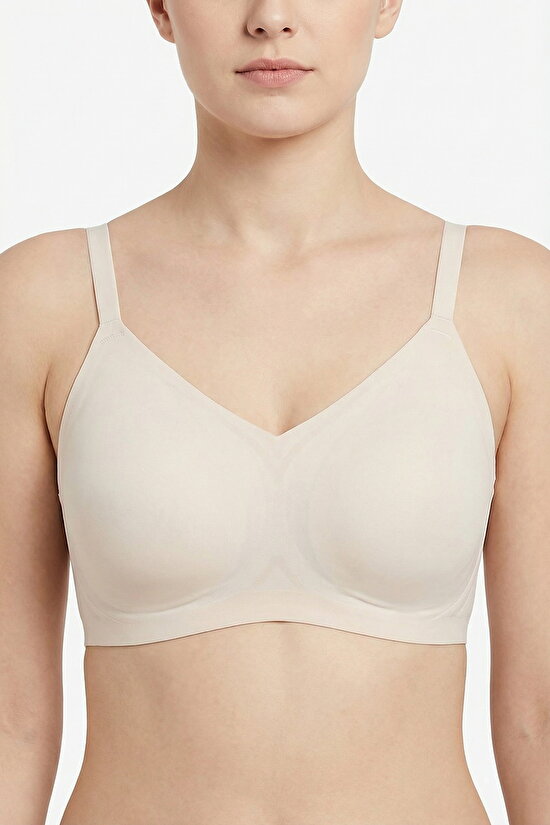 Ekru Invisible Görünmez Form Toparlayıcı Sütyen - 3