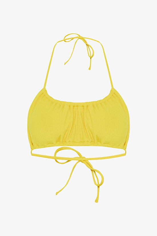 Yellow Marigold Bandeau Bikini Top Yellow Marigold Bandeau Bikini Top - 7