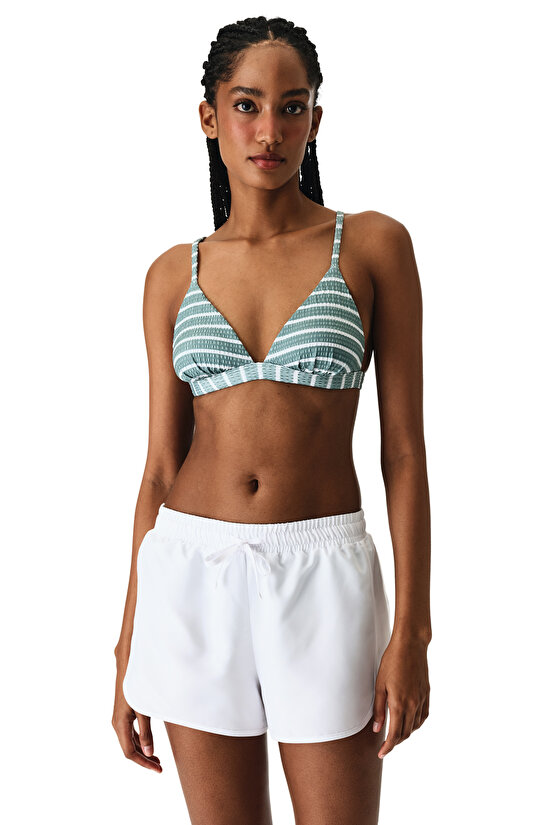 Beyaz Lily Deniz Şortu - 3