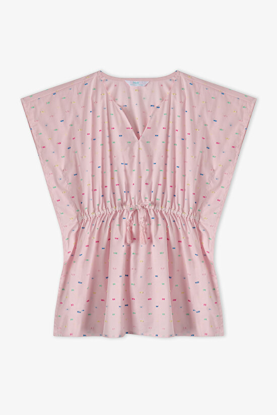 Pembe Kız Çocuk Nope Kaftan - 1