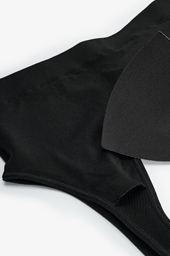 Siyah Seamless Üst  - 3