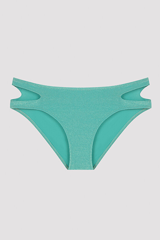 Mint Yeşili River Cut Bikini Altı - 5