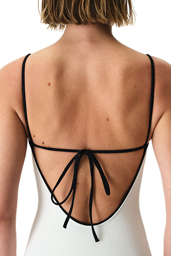Ecru Nadia V Swimsuit - 5