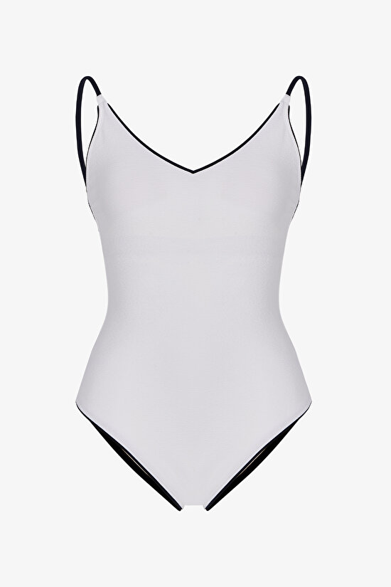 Ecru Nadia V Swimsuit - 7