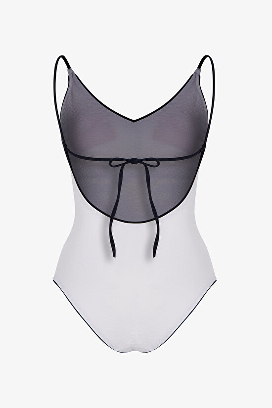 Ecru Nadia V Swimsuit - 8