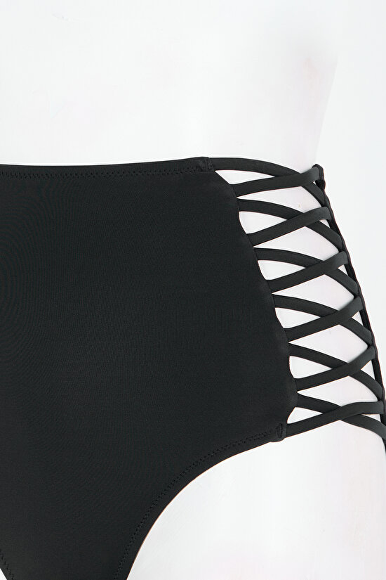 Siyah High Fashion Bikini Altı - 7