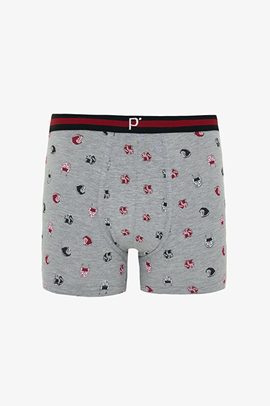 Erkek Organik Çizgili 3'lü Boxer Erkek Organik Çizgili 3'lü Boxer - 3
