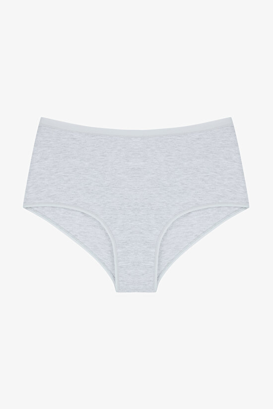 Blue Dream Pamuklu 3lü Highwaist Çok Renkli Slip Külot - 3