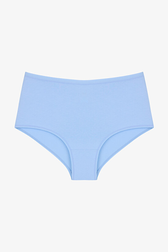 Blue Dream Pamuklu 3lü Highwaist Çok Renkli Slip Külot - 4
