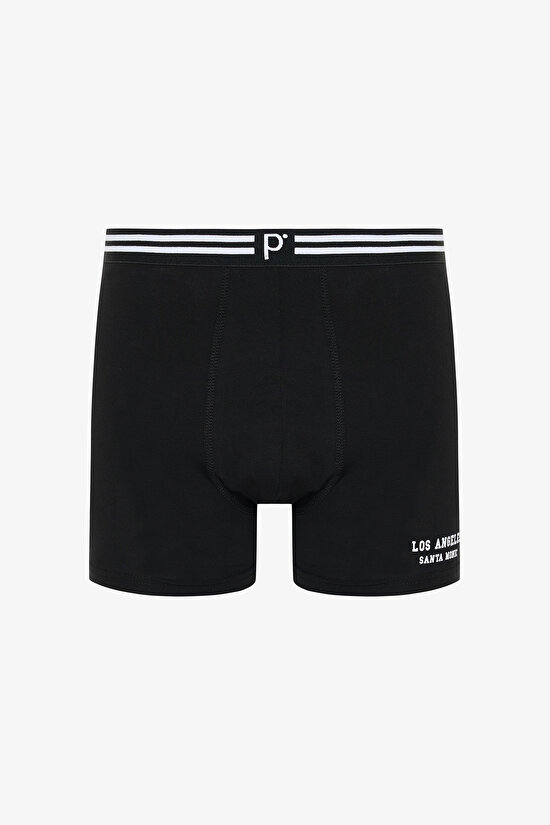 Erkek Pamuklu City 3lü Çok Renkli Boxer Külot Erkek Pamuklu City 3lü Çok Renkli Boxer Külot - 4