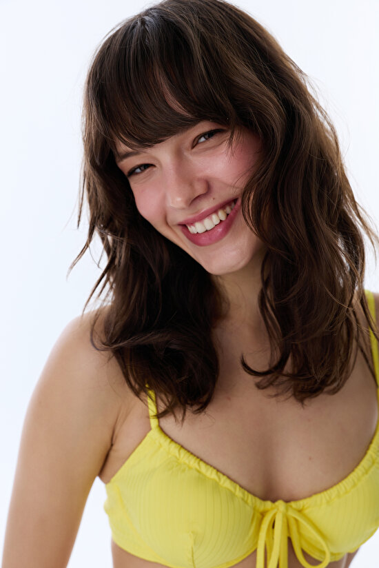 Sarı Paige Balen Bikini Üstü - 3