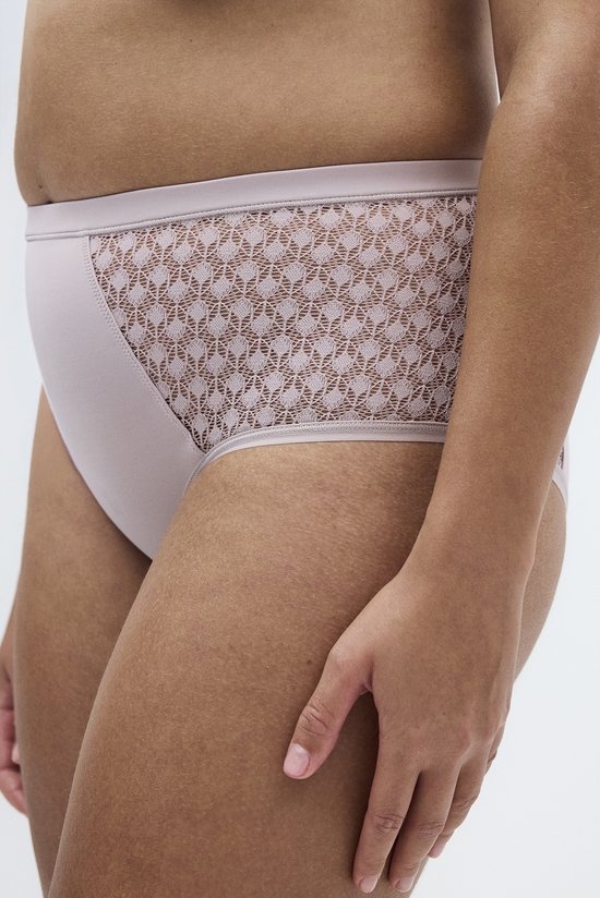LACE DETAIL HIGHWAIST SL, 3XL, LA61 LILA