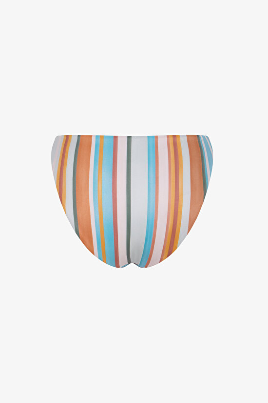 Renkli Kourtney Minimal Slip  Bikini Altı - 5