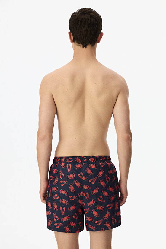 Man Coral Deep Octopus Shorts - 3