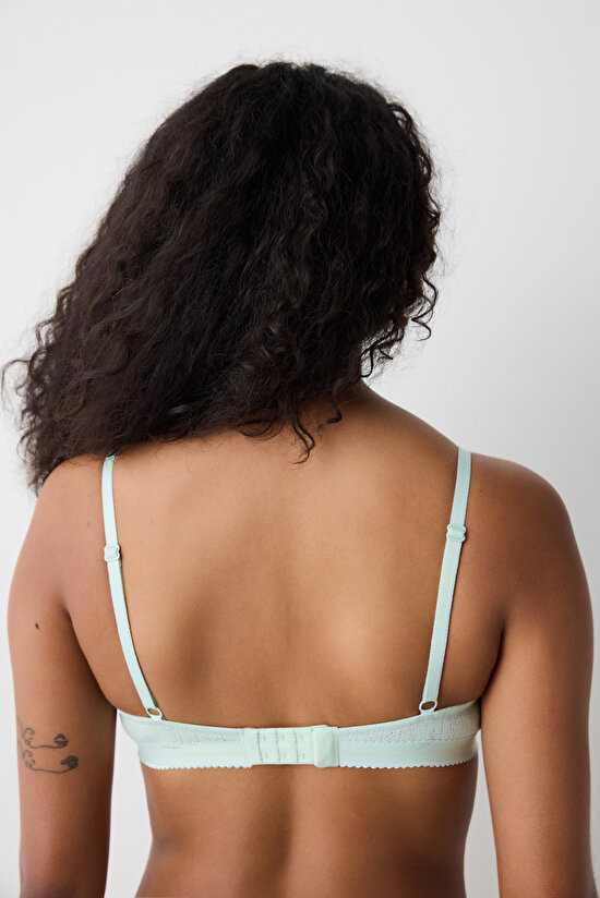 Viva Push Up Cotton Mint yeşili Pamuklu Sütyen Viva Push Up Cotton Mint yeşili Pamuklu Sütyen - 4