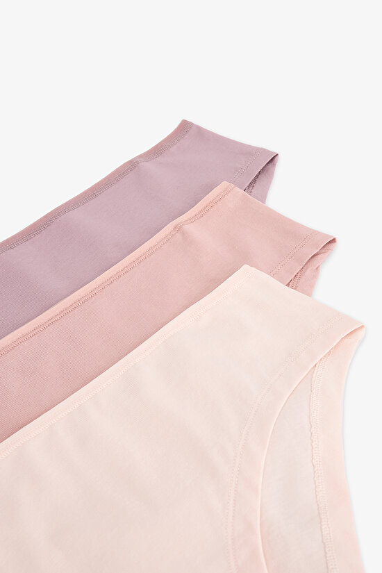 Renkli Deep Clay 3'lü Hipster Külot - 5