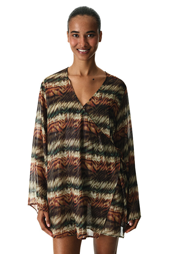 Renkli Destini Kimono - 2