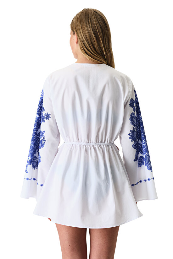 White Giana Kaftan - 3