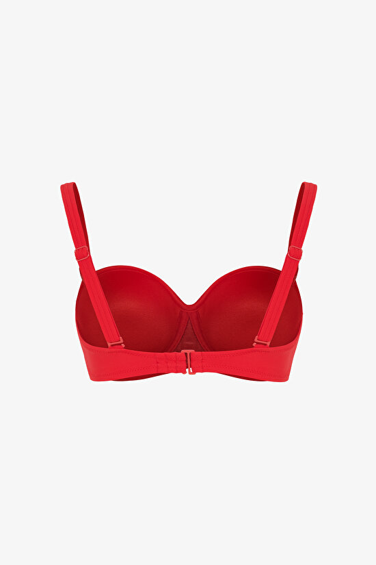 Kırmızı Beauty Toparlayıcı Bikini Üstü - 10