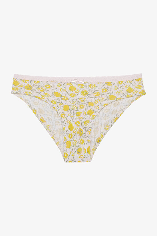 Lemon Tree 3lü Pointel Çok Renkli Hipster Külot - 3