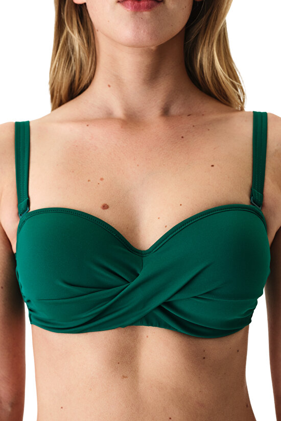 Green Beauty Shaping Bikini Top - 3