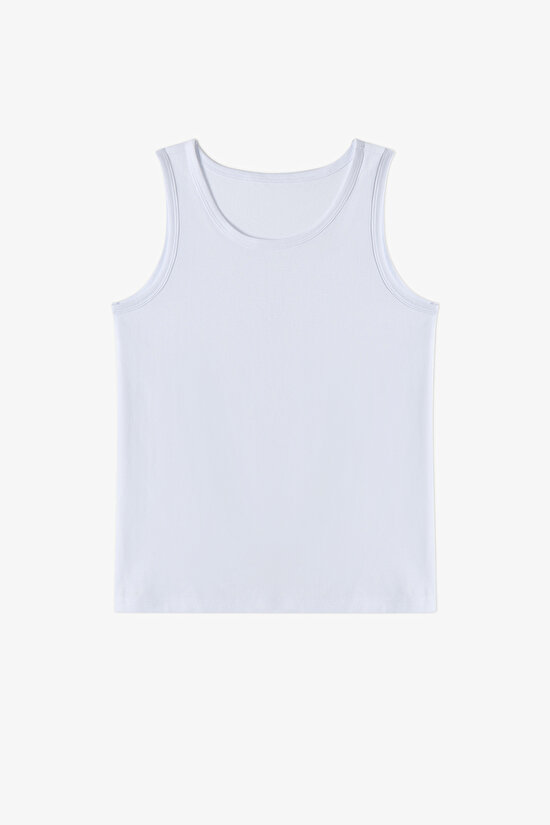 Erkek Çocuk Basic Pamuklu Çok Renkli 3lü Atlet - 5