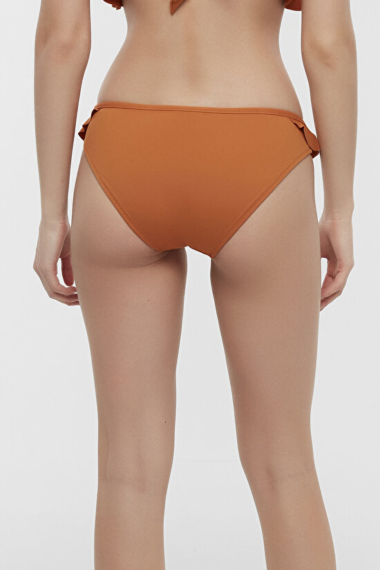 Orange Eleni Side Bikini Bottom - 3