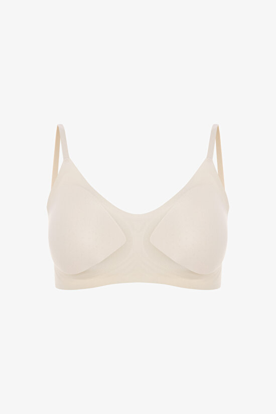 Zerogram - Ribbed Light Invisible Seramik Bej Sütyen Zerogram - Ribbed Light Invisible Seramik Bej Sütyen - 8