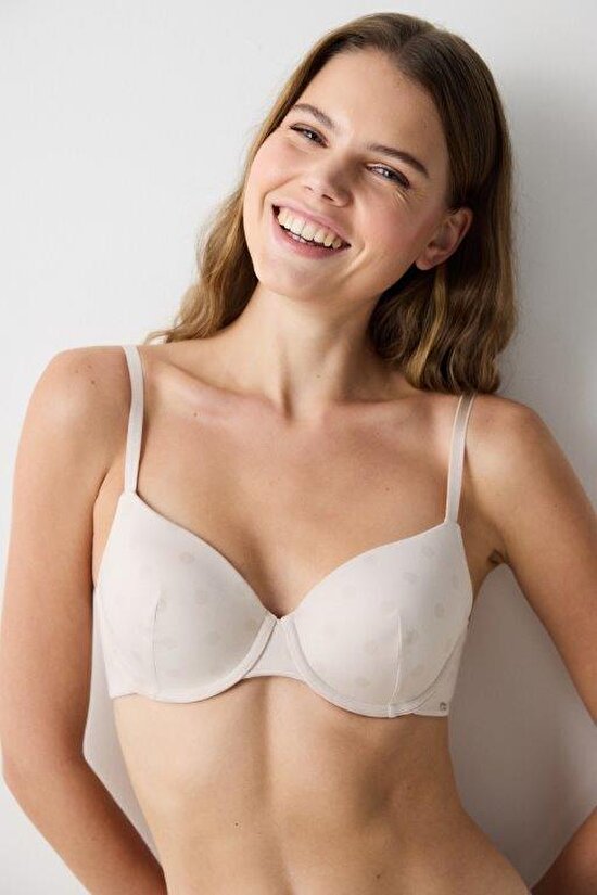 Essentials Full Cup Açık Bej Sütyen - 5