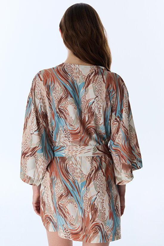 Renkli Janet Kimono - 2