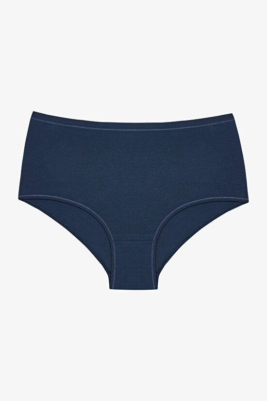 Karışık Renk Terra 3'lü  Yüksek Bel  Slip Külot - 3