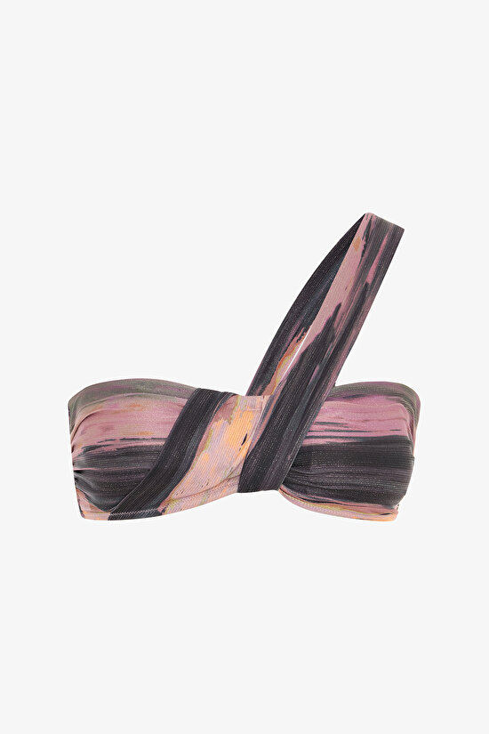 Nixie One Shoulder Multi Colour Top - 5