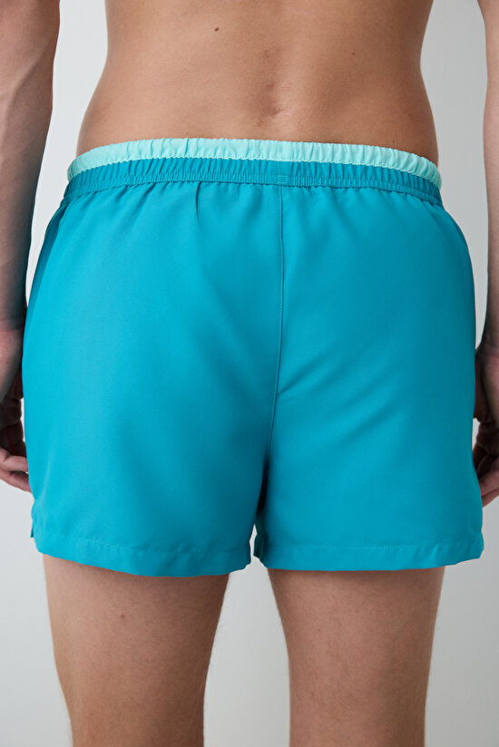 Turkuaz Palm Erkek Şort Mayo - 4