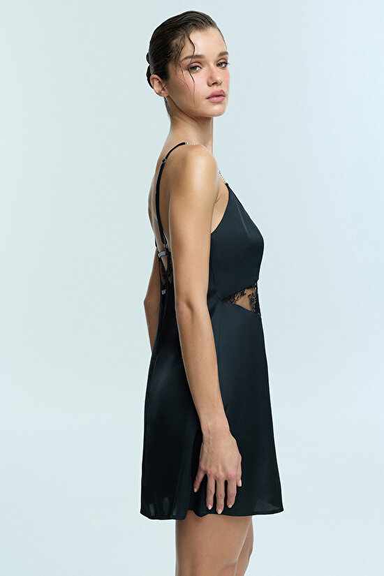 Black Ange Dress - 3