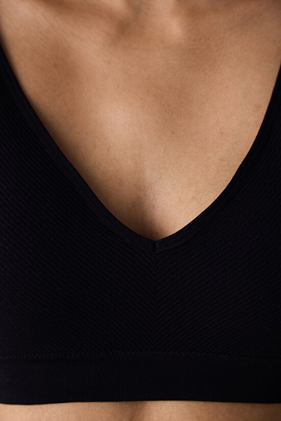 Seamless Siyah Üst - 4