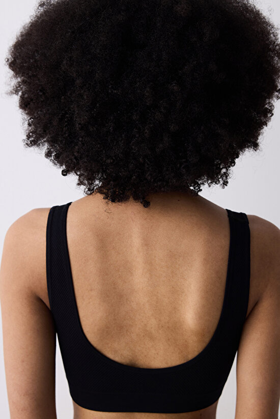 Seamless Siyah Üst - 5