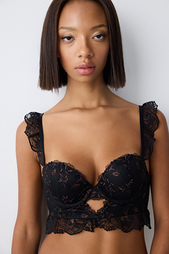 Perfetto Siyah Croplet - 3