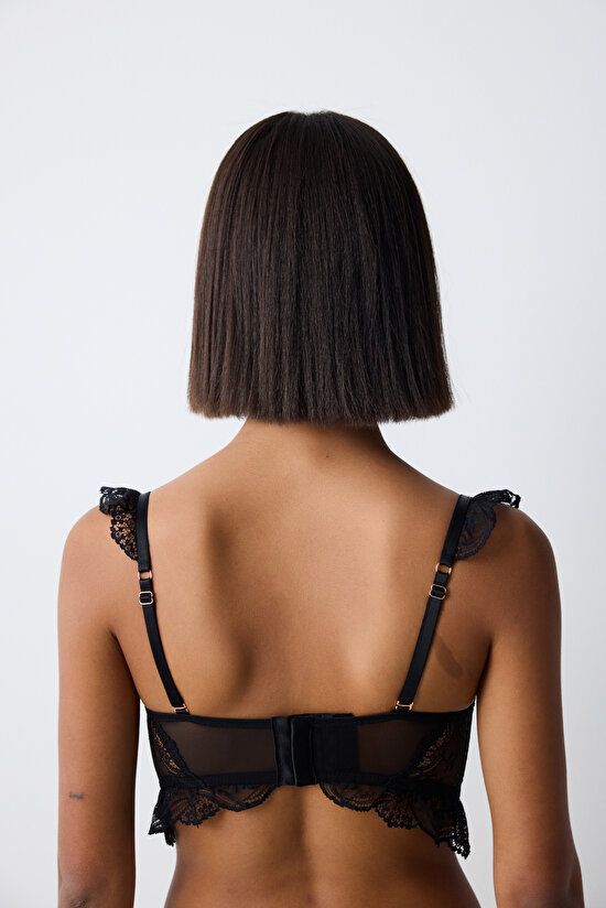 Perfetto Siyah Croplet - 5