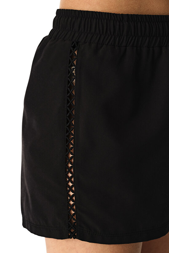Black Trim Swim Shorts - 3