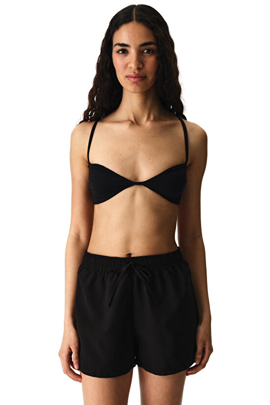 Black Trim Swim Shorts - 5