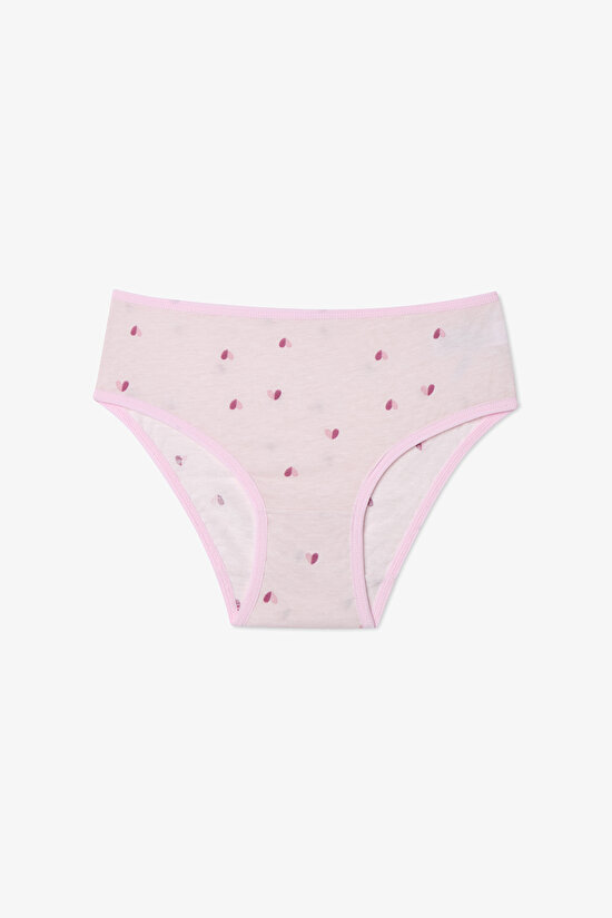 Girls Two Heart Heart Patterned 5-Pack Panties Girls Two Heart Heart Patterned 5-Pack Panties - 4