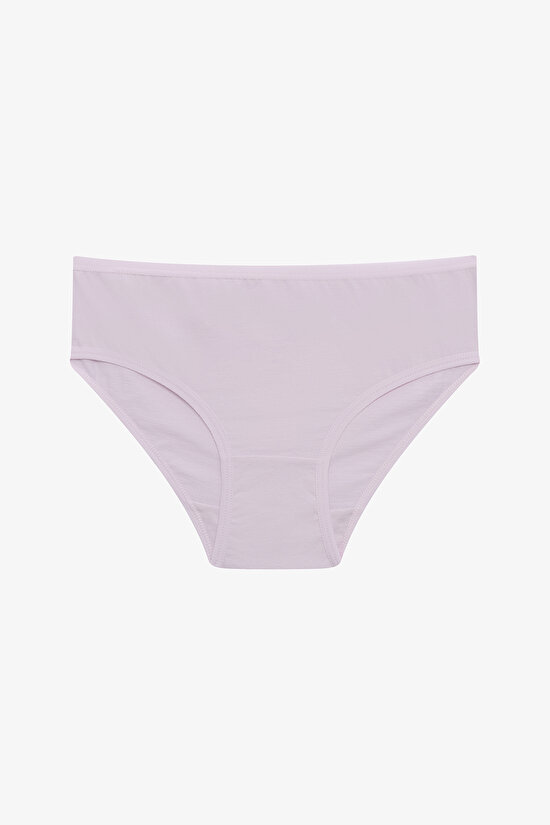 Girls Floral Printed Bow 3-Pack Cotton Panties - 3
