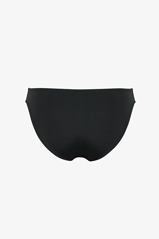 Black Slip Bikini Bottom - 6