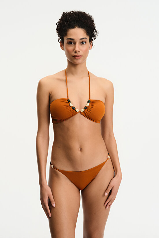 Caramel Kya Bandeau Bikini Top - 5