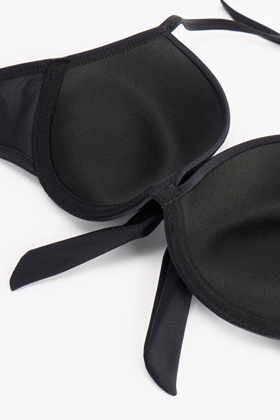 Siyah Cup Bikini Üstü - 8