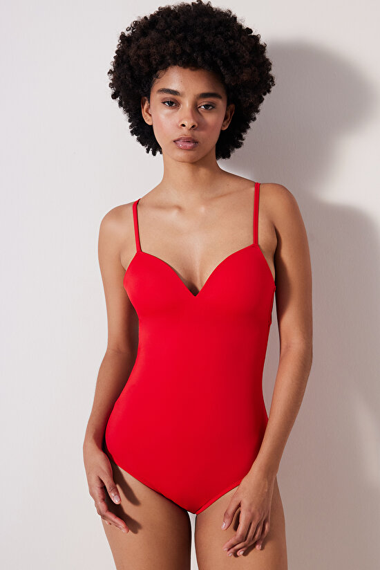 Miss Red Swimsuit - 2