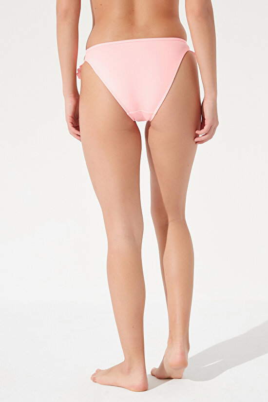 Açık Pembe Miami Frill Side Bikini Altı - 3