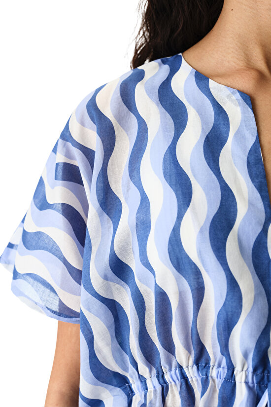 Renkli Gloria Kaftan - 5